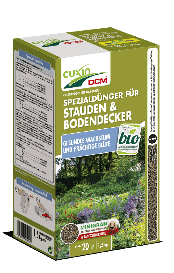 CUXIN DCM Spezialdünger für Rosen u. Blumen MINIGRAN